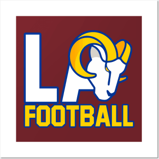 Los Angeles Football New Logo Posters and Art